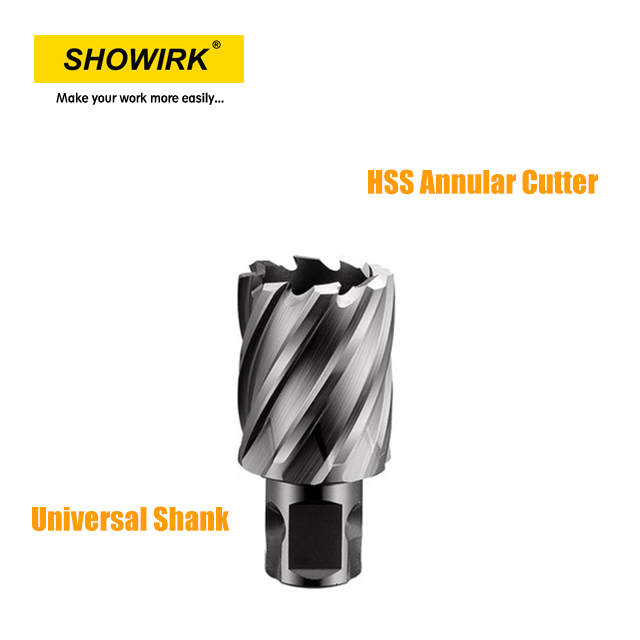 HSS M2 Annular Cutter with Universal Shank for Industrial Usage
