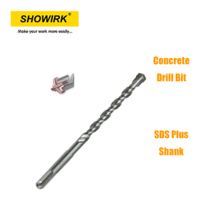 SDS Plus Hammer Drill Bits Cross Tips for Concrete Working