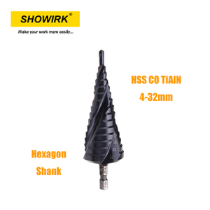 Wear-resistant Hexagon Shank Step Drill for Hole Drilling