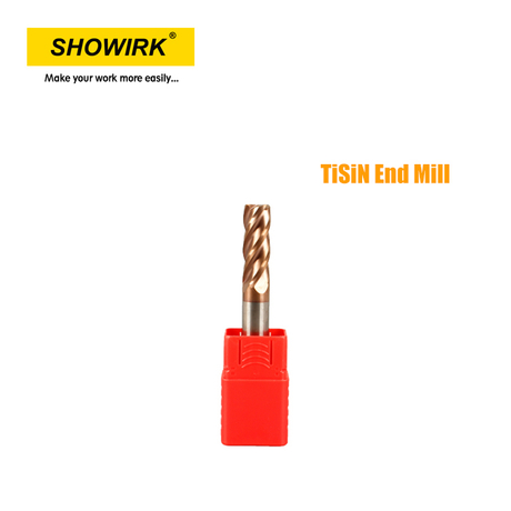Solid Carbide HRC55 Carbide End Mill for Ferrous Materials