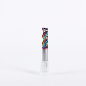 Coated Aluminum Cutter Carbide End Mill For Acrylic Aluminum Wood