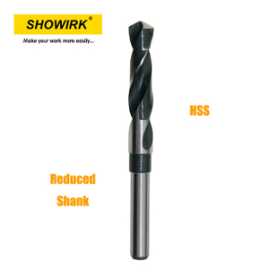Blacksmith Reduced Shank Drill Bit with Split Point Fully Ground for Metal Hole Drilling