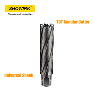 TCT Annular Cutter with Universal Shank for Industrial Work