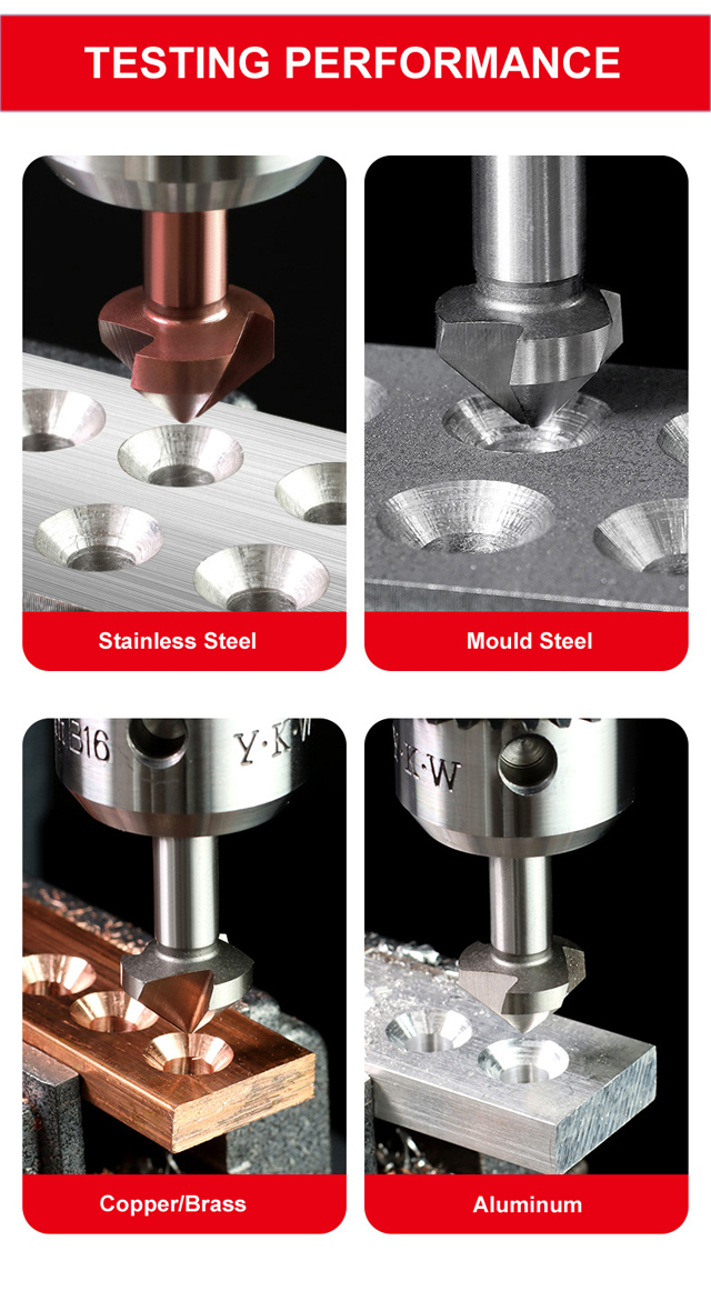 Adjustable Depth Onshape Countersink For Stainless Steel from China