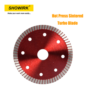Hot Press Sintered Fine Turbo Blade for Marble Cutting