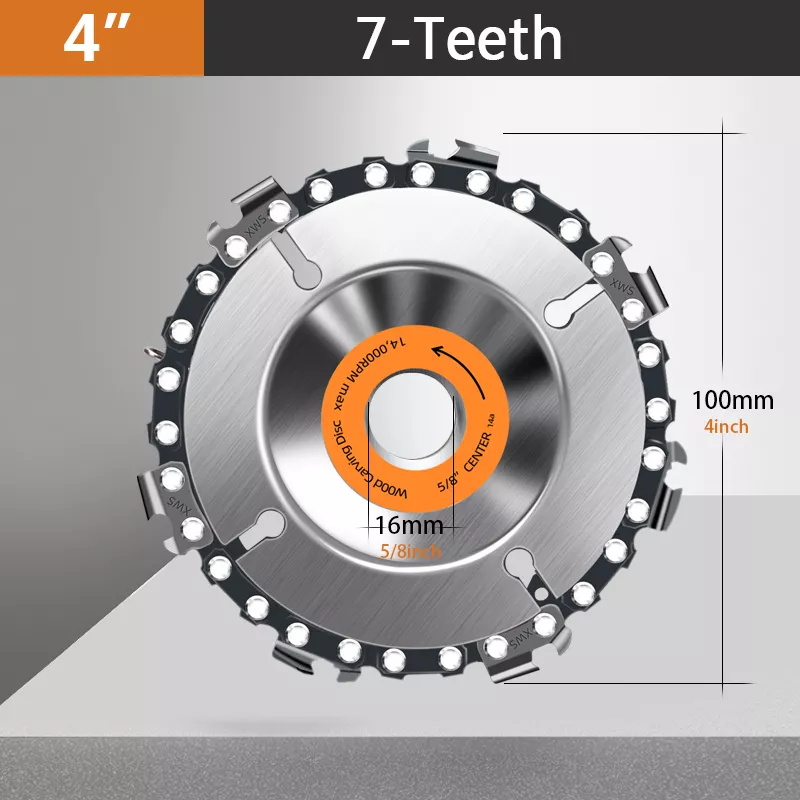 4" Wood Carving Disc