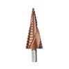 HSS CO Sprial Flute Step Drill To Extention Holes