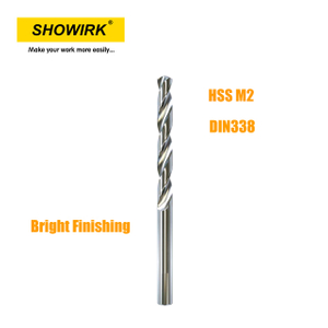 Fully Ground Straight Shank Twist Drill Bit for Hole Drilling
