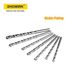 Carbon Steel Nickel Coated Masonry Bit for Concrete Drilling