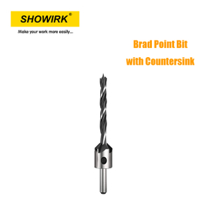 Brad Point Shell Drill Countersink For Woodworking