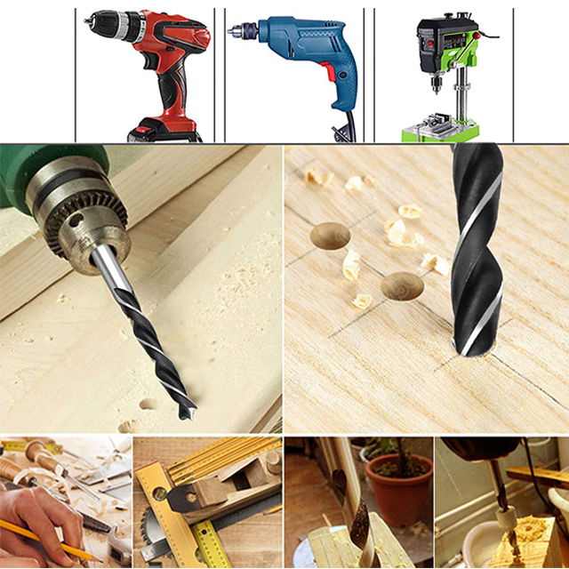 Brad Point Bit Working