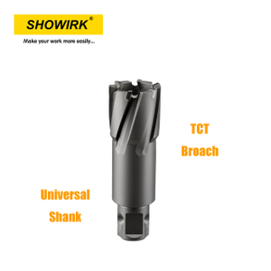 Universal Shank TCT Annular Cutter For Thick Metal Drilling