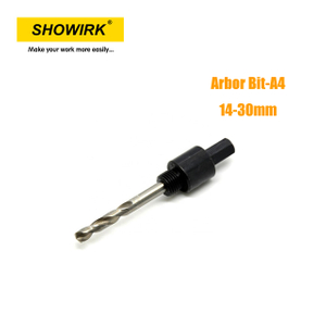 Adjustable 3/8" Hex Shank with 1/2"-20UNF Thread A4 Arbor Bit For Bi-Metal Hole Saw