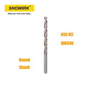 HSS M2 DIN340 Fully Ground Twist Drill Bit for Hole Drilling