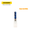 Solid Carbide HRC65 Carbide End Mill for Ferrous Materials