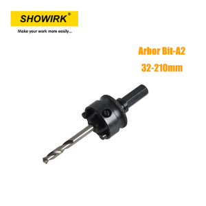 Adjustable 3/8" Hex Shank with 5/8" -18UNF thread A2 Arbor Bit For Bi-Metal Hole Saw