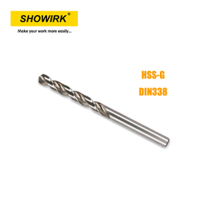 Full Ground DIN338 Standard HSS Metal Drill Bits with 135°Split Point
